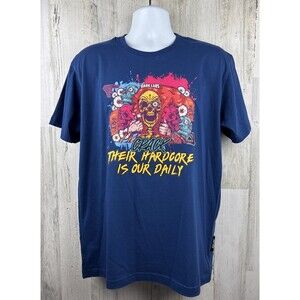 Dark Labs Crack Pre Workout Raging Skull T-Shirt Large (22”x28”)